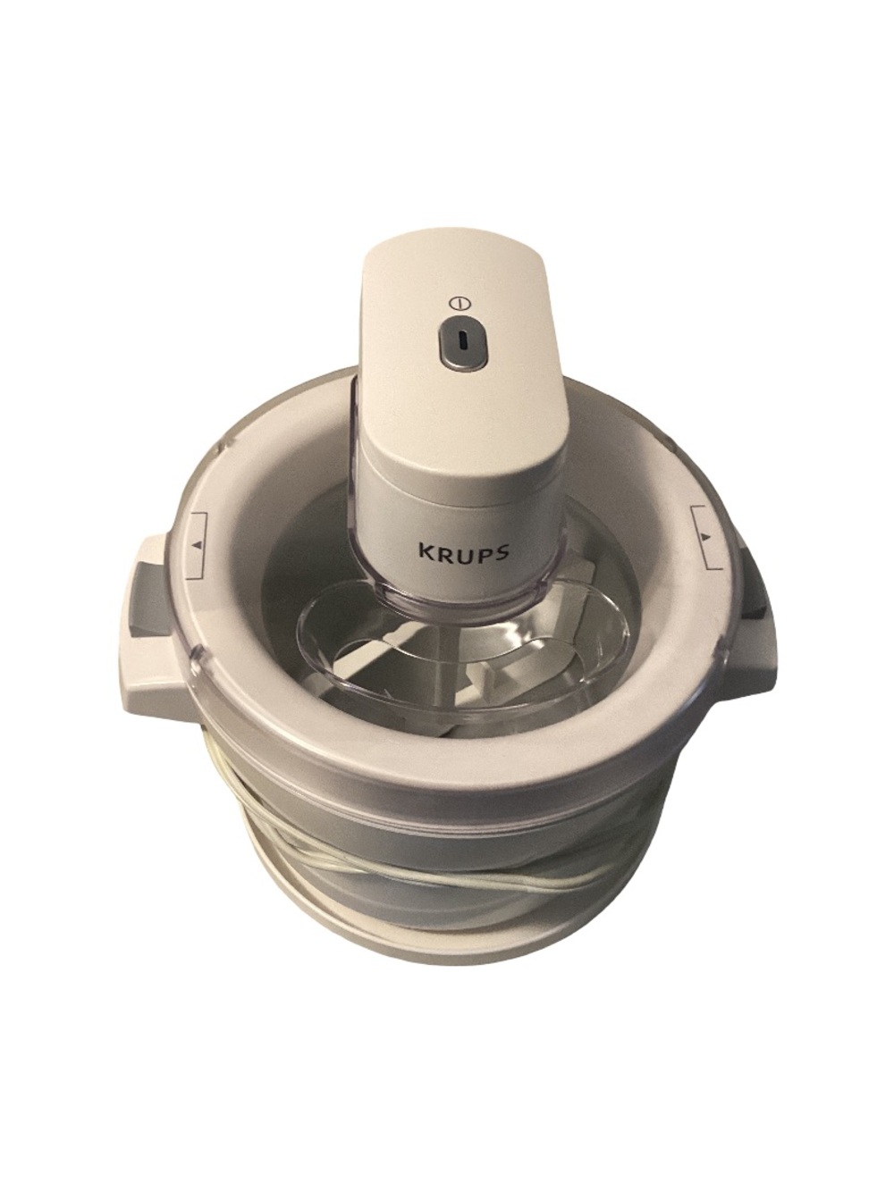KRUPS Ice Cream Maker Attachment in White